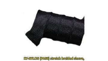 Nylon 66 Retractable Braided Sleeve