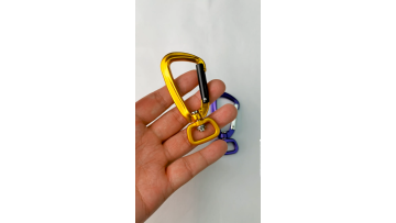 JENSAN Aluminum Carabiner Multi Tool 5KN Swivel Carabiner hook for Dog Leash1