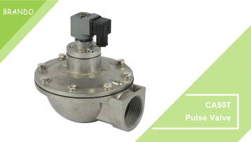 CA50T 2'' Threaded Dust Collector Pulse Jet Solenoid Valve 24VDC 110VAC 220VAC