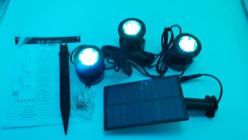6/8pcs LED Solar Deck Light 32mm Waterproof IP67 Underground Lights Solar Powered Outdoor Floor lamp Patio Stair Spotlight1