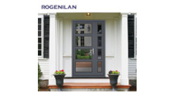 Commercial slide casement aluminum swing door Aluminum Store Front Door Shop Front Door1