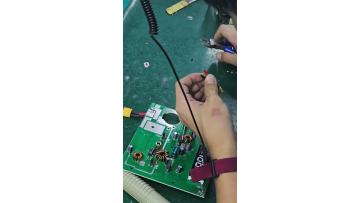 The post-welding stage of pcba