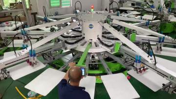 SA8-4570/18 Screen printing machine