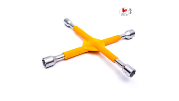 Universal Cross Wrench 4-Way Lug Tire Spanner Car Cross Wheel Wrench Cross1