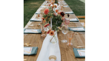 Free sample wholesale customized  solid wood  hotel restaurant  household Folding  wedding outdoor banquet table1