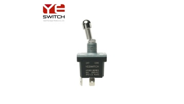 High Current Dual OFF-(ON) Lock Handle IP68 Momentary Toggle Switch