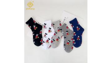 Korean cartoon Mickey Mouse mid socks trendy socks