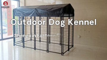Hot Dip Galvanized  Fence Pvc Powder Coated Welded Wire Mesh Metal Dog Kennel1