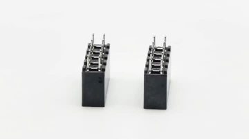 5.08mm Pitch Female Header Connector Single Row Straight H:8.89mm 1*5P