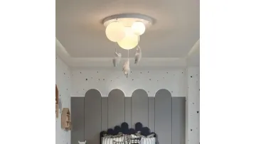 Modern Nordic Bear LED Pendant Light for Kids′ Rooms1