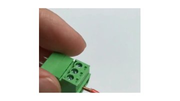 Screwless Pluggable Type Connector HQ15EDGRC 2.5MM 2.54MM Electric Plug in Terminal Block PCB1