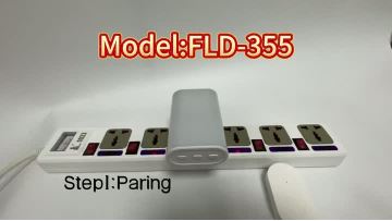 FLD-355 Colorful LED Light Doorbell