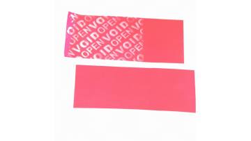 red non transfer VODI printing material