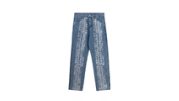 Good Quality Mens Straight Leg Printed Embroidery Slim Fit Jeans for Man1