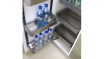 kitchen tandem organizers cabinet stainless steel pantry units with pull out storage  baskets1