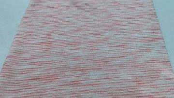 Free Sample Breathable 85%Polyester 15%Rayon Yarn Dyed Knitted Fabric Single Jersey Fabric for Sportswear/ T-shirts1