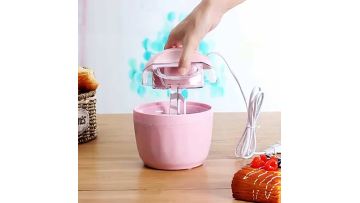 Pink ice cream machine