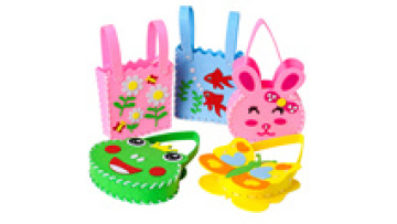 Children's Beginner Educational Sewing DIY Kit - Animal Felt Bag Crafts1