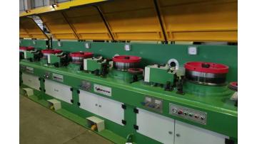 flux cored wire drawing line for India
