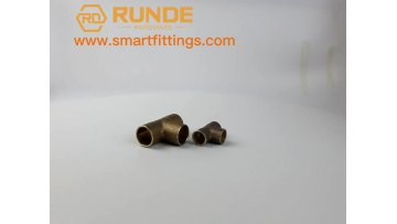 end feed bronze tee