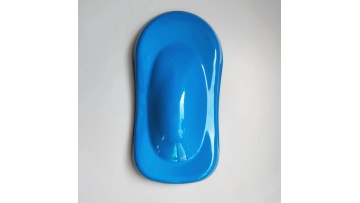 fluorescent blue powder coating paint