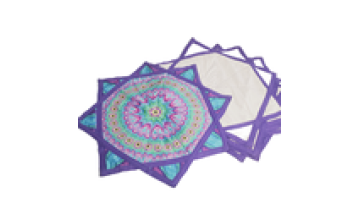 Hot Selling Dapo Star Spinning Cloth 18'' Handcraft Israel Products Handkerchief  For Fun1