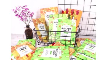 New product keep firming collagen repair skin moisturizing avocado mask fruit face mask1
