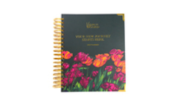 Custom Your Artwork Logo A5 2022 Printed Women Blessed Weekly Diary Spiral Planner Journal Self Motivation Agenda1