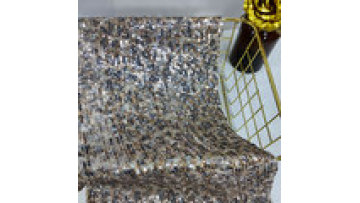 3mm Leopard Print Fashion Sequin mesh Fabric Sequin Embroidery Fabric for dresses sequin fabric1
