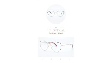 Cat Eye Metal Women's Optical Frames