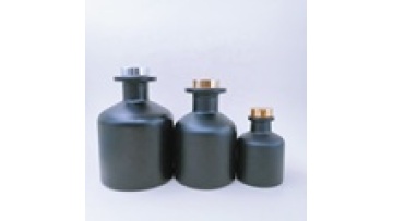 Custom Luxury Black Matte Round Aroma Glass Reed Diffusers  Bottles Car Diffuser Bottle Hanging1
