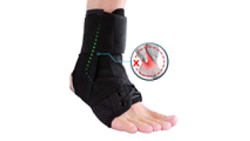 Breathable Compression Ankle Brace for Tendonitis and Fibula Injuries1