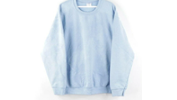 Streetwear Womens  Acid Wash Crewneck Sweatshirt Carolina Blue hoodie1