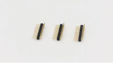 1.0mm Pitch Pin Header Connector Single Row Right Angle H:1.0mm 1*10P