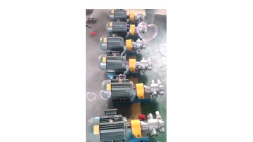 Gear pump--KCB series Food gear oil pump   Stainless steel delivery pump1