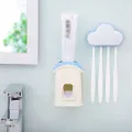 Automatic Toothpaste Dispenser Bathroom Accessories Set Toothpaste Dispenser For Child Toothpaste Squeezer Toothbrush Holder