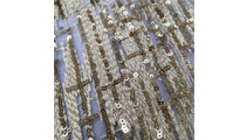 custom cheap good price embroidery sequins fabric sequin embroidery french mesh lace fabric material gold1