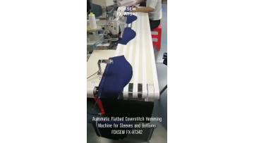 Automatic Flatbed Coverstitch Hemming machine for Sleeves and Bottoms FX-AT342