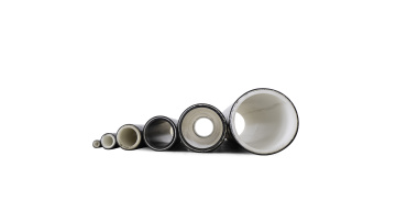 China polypropylene material flexible composite pipe white1