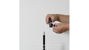 （1080P）12 inch RGB ring light kit