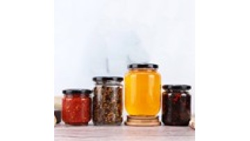 195ml 240ml 350ml 450ml 480ml 750ml 1000ml Wholesale Empty Glass Jar With Lug Lid Hot Filling Round Jam Jar For Ice Cream Salad1