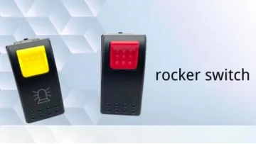 Factory Customized 3 Pin 12V/10A Marine Rocker Switch1