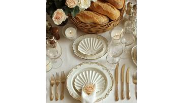 A Pictorial Book of European-style Tableware: The Graceful Moments Inscribed on Porcelain and Glaze