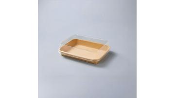 Kraft Paper Sushi Tray With New Style Japanese Food Use