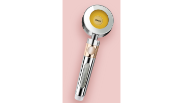 New high pressure lemon aroma filter hand shower with activated carbon PP cotton cartridge1