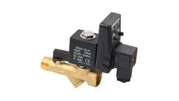 1/2′′ Air Compressor Condensate Auto Drain Solenoid Valve With Electric Timer 24V 110V 220V1