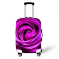 3D Floral Rose Prints Travel Luggage Protective Covers Elastic Dust Rain Suitcase Protections Cover For 18 to 32 Inch