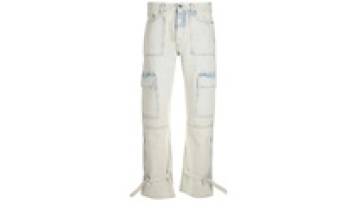 High Quality White Acid Wash Jeans for Men Regular Fit Jean Pants1