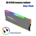 Coolmoon RAM Heatsink ARGB, Memory Radiator RGB, 5V 3Pin M/B SYNC, CR-D134S