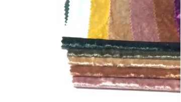 Hot sale super soft warp knitting poliester velour ice terciopelo polyester soie de medine knitted scholl tour velvet fabric1